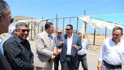 محافظ الدقهلية يتفقد أعمال إنشاء كوبري علوي بجامعة المنصورة الجديدة