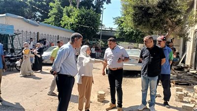 تجهيز ساحات انتظار للمرضى وذويهم بمستشفى أبو الريش