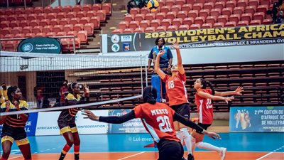 منتخب السيدات للكرة الطائرة يخسر لقب كأس أفريقيا أمام كينيا 