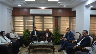 الهيئة القومية للاستشعار من البعد تبحث أوجه التعاون المشترك مع محافظة المنيا