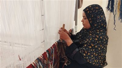 العمر مجرد رقم، مكافحات النول يروين قصص تعلم فنون السجاد والفركة في قنا (فيديو)