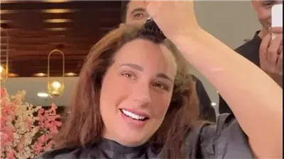 بعد حلاقة شعرها على الزيرو، حقيقة غضب شريف منير من ابنته أسما