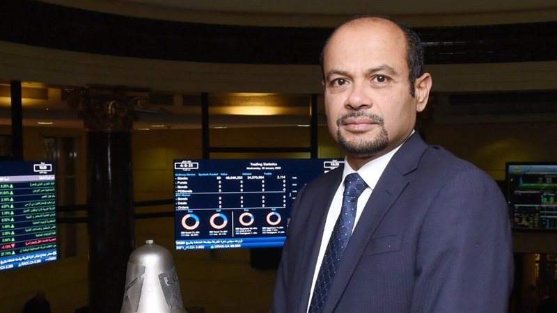أحمد الشيخ رئيس البورصة،