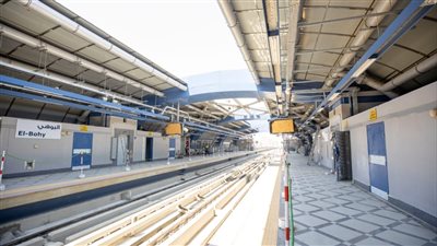 6 صور ترصد محطة مترو البوهى قبل افتتاحها