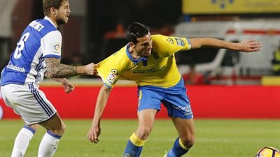 الدوري الإسباني، تعادل سلبي بين لاس بالماس وريال سوسييداد 