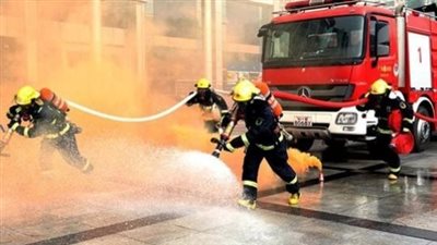 الحماية المدنية تسيطر على عدد من الحرائق في الجيزة 