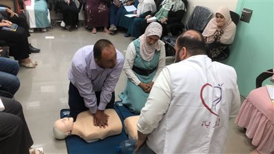 صحة الفيوم تنظم تدريبا للعاملين في مشروع أنقذ حياة