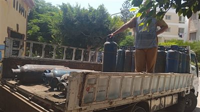 وكيل تموين الإسكندرية يضبط سيارة محملة بأسطوانات بوتاجاز دون ترخيص