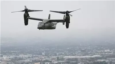 تحطم هليكوبتر عسكرية على متنها 20 من مشاة البحرية الأمريكية