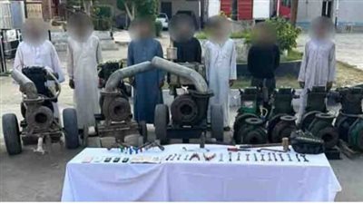 سقوط تشكيل عصابي لسرقة ماكينات الري في البحيرة