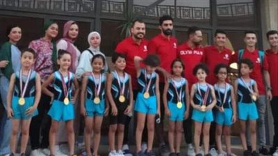 علي السعيد بطل الجمهورية في الجمباز