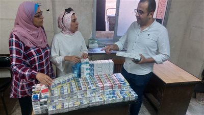 تحرير محاضر امتناع عن بيع السجائر وضبط أنواع مجهولة المصدر فى الإسكندرية 