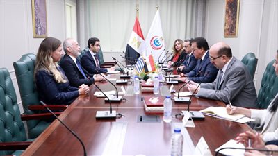 وزير الصحة يستقبل سفير اليونان في القاهرة لبحث سبل التعاون المشترك