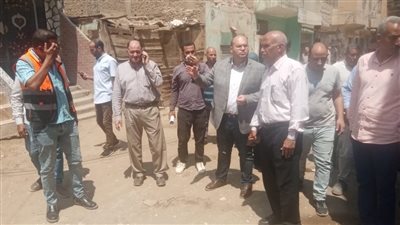 نائب محافظ الجيزة يتابع الموقف التنفيذي لمشروع الصرف الصحي بالعياط
