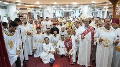 الانبا فيلوباتير يترأس اللقاء الأول لشمامسة إيبارشية أبو قرقاص 