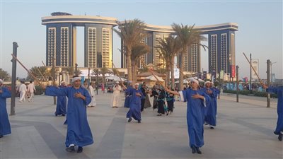 فرق قصور الثقافة تختتم مشاركتها في مهرجان العلمين الجديدة (صور)