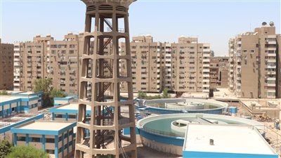 تفعيل مرحلة التشغيل التجريبي لمحطة مياه الهلالي بأسيوط