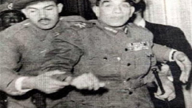 محمد نجيب لحظة القبض