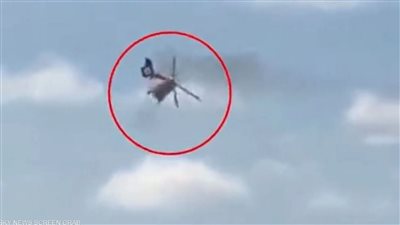 لحظة تحطم مروحية فوق منزل بولاية فلوريدا الأمريكية (فيديو)