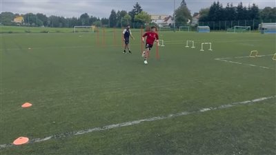 مران منفرد لإمام عاشور بتدرببات الأهلي بالنمسا 