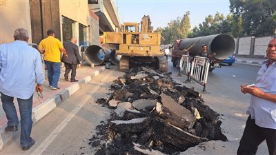 القابضة للمياه: خط عبد الحميد بدوي عمره 45 عاما وجاري الإحلال والتجديد 