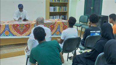 العمل عبادة ضمن سلسلة محاضرات ثقافية بمكتبة النمسا بالأقصر
