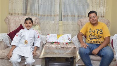 ريتاج حصلت على 7 ميداليات بعمر الـ 8 سنوات في الكاراتيه ( فيديو وصور)