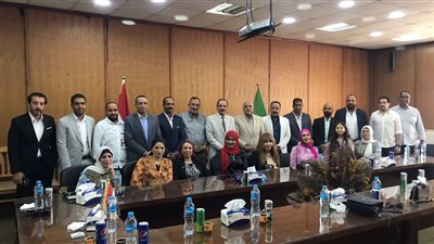 رئيس تجارية الإسماعيلية يستقبل وفد حزب حماة الوطن (صور) 