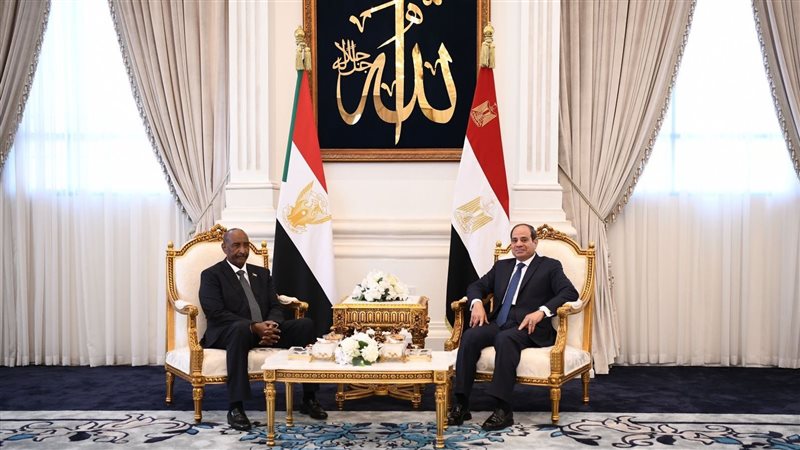 الرئيس السيسي والبرهان.فيتو