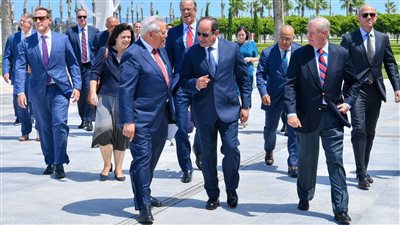  وفد الكونجرس الأمريكي يشيد بجهود التنمية الشاملة الجارية في مصر