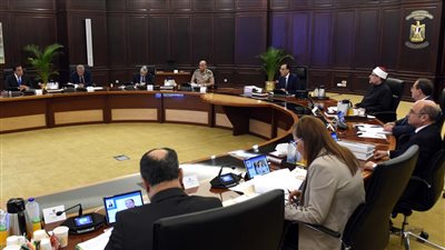 بدء اجتماع الحكومة برئاسة مدبولي في العاصمة الإدارية الجديدة