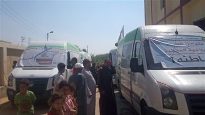 الكشف على 1682 مواطنا خلال قافلة طبية بالقصاصين في الإسماعيلية (صور) 