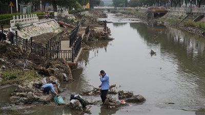 قتلى ومفقودون في الصين بسبب الفيضانات