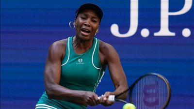 فينوس ويليامز تودع بطولة أمريكا المفتوحة للتنس من الدور الأول 