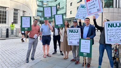 البلشي: الاتحاد الدولي للصحفيين في بريطانيا متضامن مع مطالب بي بي سي القاهرة