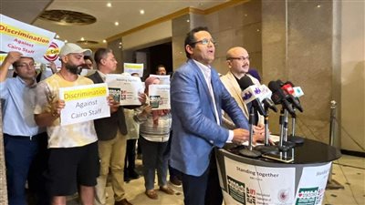 صحفيو BBC بالقاهرة: نرفض السياسة العقابية لإدارة المؤسسة (صور)