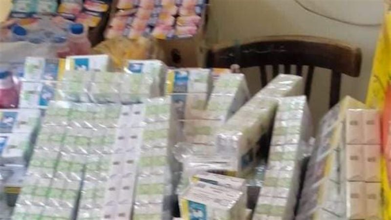 مضبوطات في حملة تموين