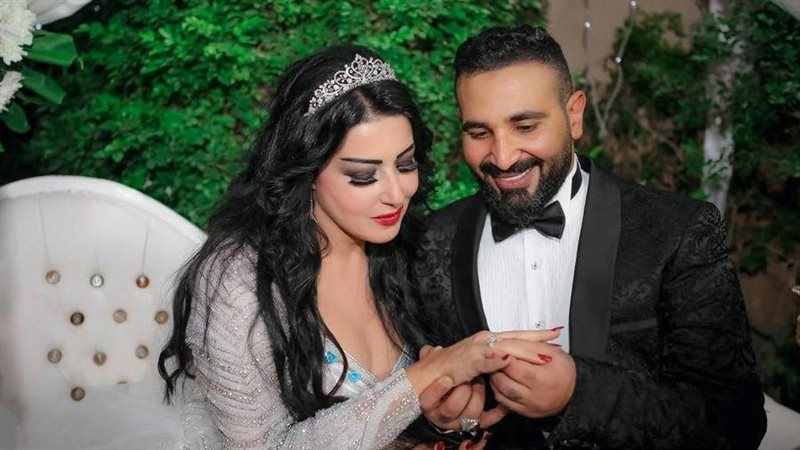 أحمد سعد وسمية الخشاب،