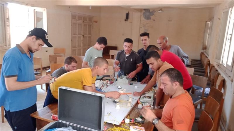 تدريب جديد لشباب