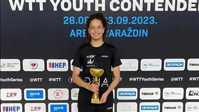 وزير الرياضة يهنئ هنا جودة لفوزها بلقب بطولة كرواتيا المفتوحة لتنس الطاولة ناشئات 