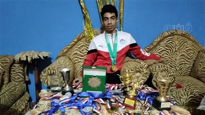 حصل على ذهبية في بطولة العالم وتجاهله الوزير، مشوار ابن المنوفية مع الكونغ فو (فيديو)