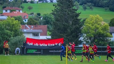 مران الأهلي الصباحي بمعسكر النمسا (فيديو)
