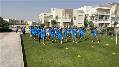 المقاولون يتدرب على فترتين بمعسكر السخنة وغياب سافيولا (صور)