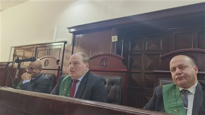 لحظة الحكم بإحالة أوراق متهمين بقتل عامل إلى المفتي في الدقهلية (فيديو) 