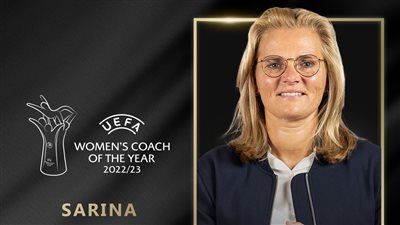 الهولندية سارينا ويجمان أفضل مدربة في أوروبا