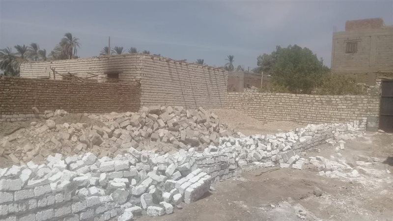 جانب من تنفيذ الإزالة،