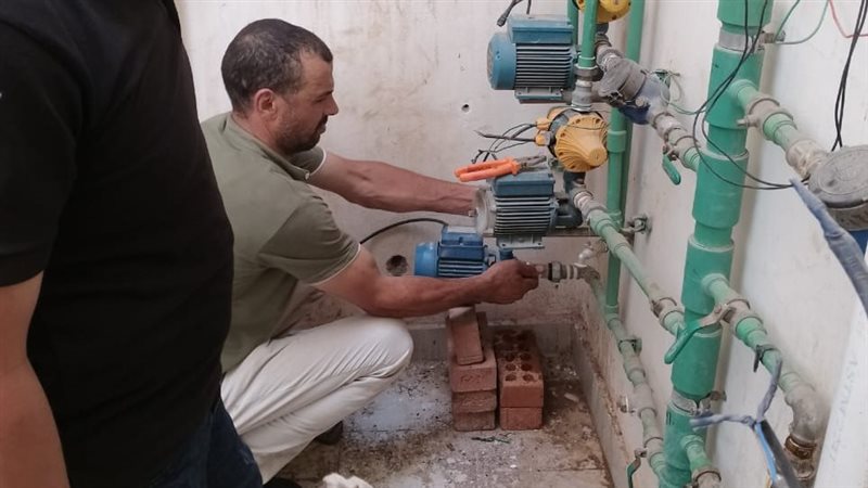  وصلات المياه