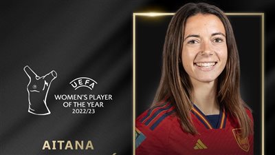 أيتانا بونماتي تحصد جائزة أفضل لاعبة في أوروبا 