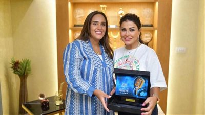 تكريم جومانا مراد في برنامج الراديو بيضحك مع فاطمة مصطفى (صور) 