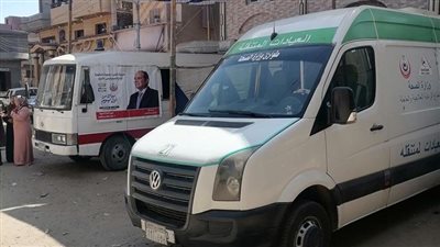 الكشف على 824 مواطنا بقافلة طبية مجانية بقرية الكفلتية ضمن مبادرة حياة كريمة 